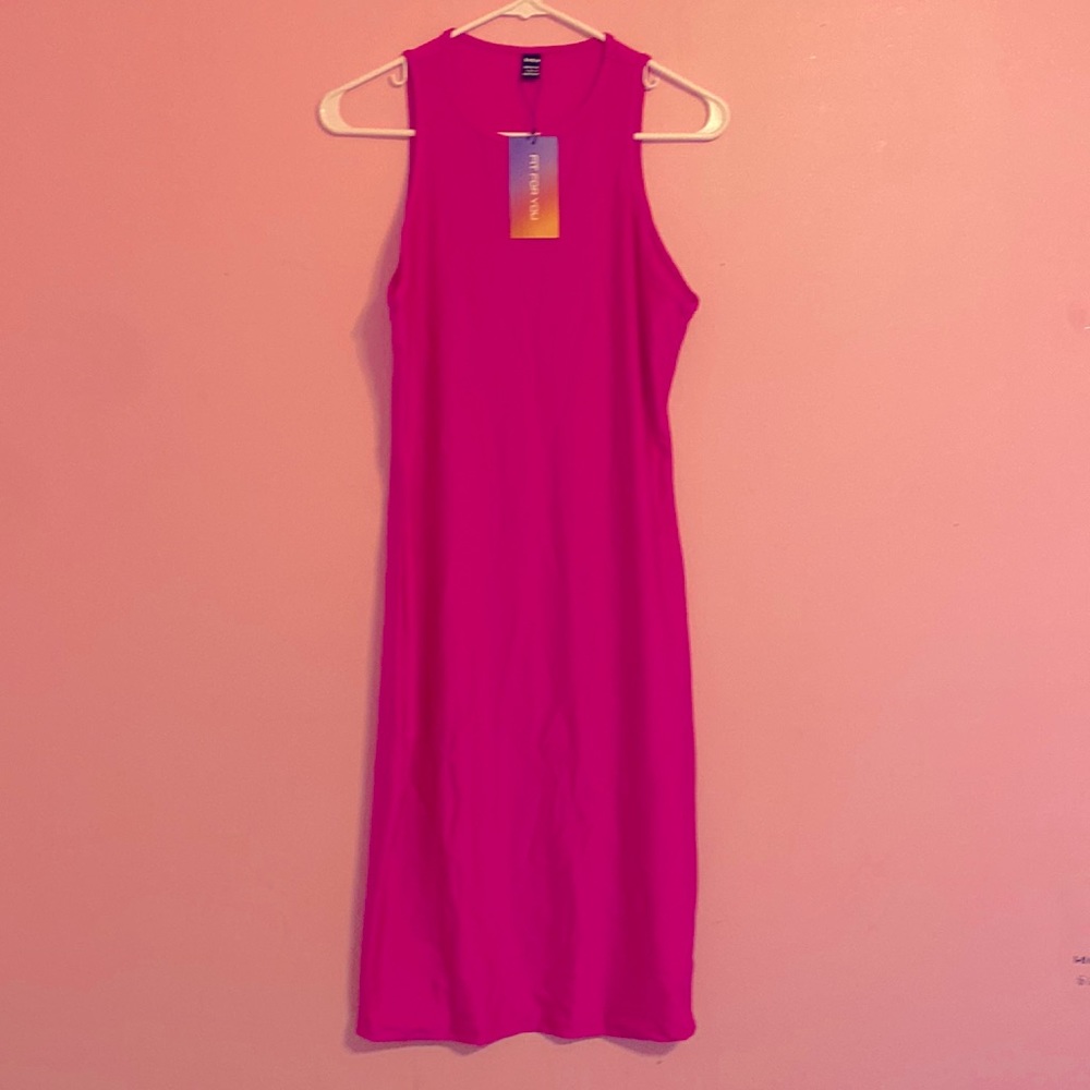 SHEIN pink dress